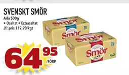 Supergrossen ARLA Svenskt smör erbjuda
