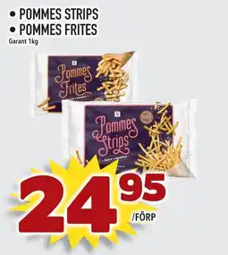 Supergrossen GARANT Pommes strips • pommes frites erbjuda