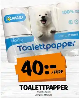 Bazaar Food market ALWAID Toalettpapper erbjuda