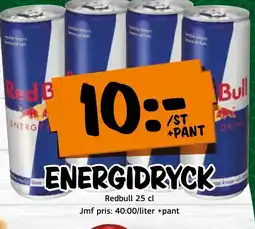 Bazaar Food market REDBULL Energidryck erbjuda