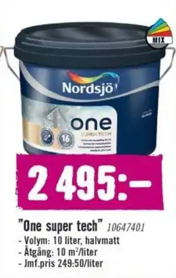 Hornbach "one super tech" erbjuda