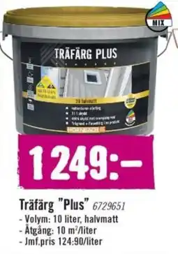 Hornbach Träfärg "plus" erbjuda