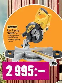 Hornbach DRWALT Kap- & gersåg "dws774" erbjuda