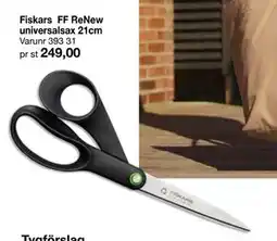 Selfmade Fiskars FF ReNew universalsax 21cm erbjuda