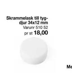 Selfmade Skrammelask till tygdjur 34x12 mm erbjuda