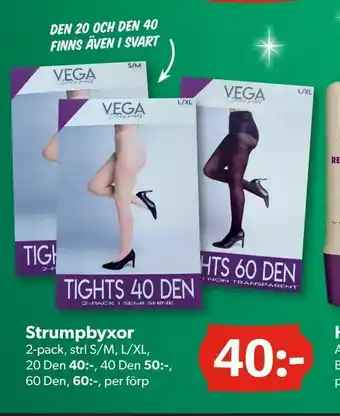 DollarStore Strumpbyxor erbjuda