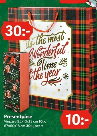 DollarStore Presentpåse erbjuda