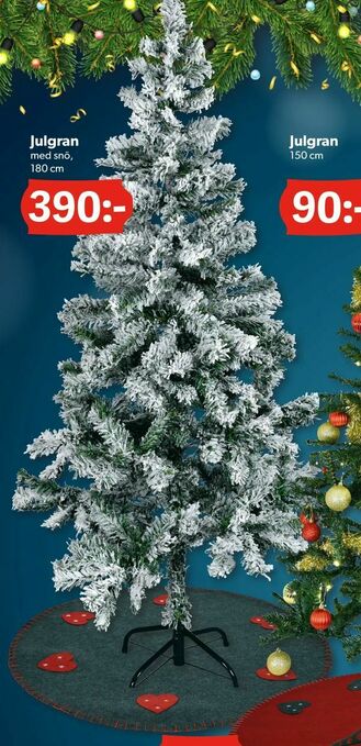 DollarStore Julgran erbjuda