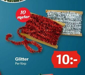 DollarStore Glitter erbjuda