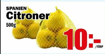 Matdax Citroner erbjuda