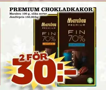 Matdax Premium chokladkakor erbjuda