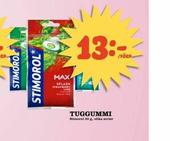 Matdax Tuggummi erbjuda