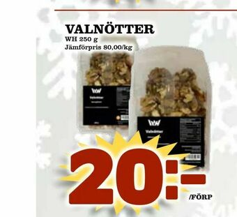 Matdax Valnötter erbjuda