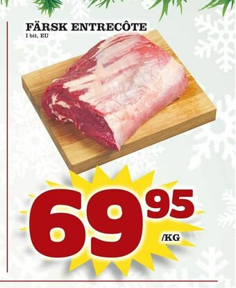 Matdax Färsk entrecôte erbjuda
