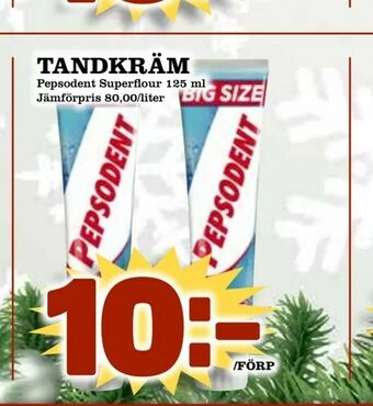 Matdax Tandkräm erbjuda