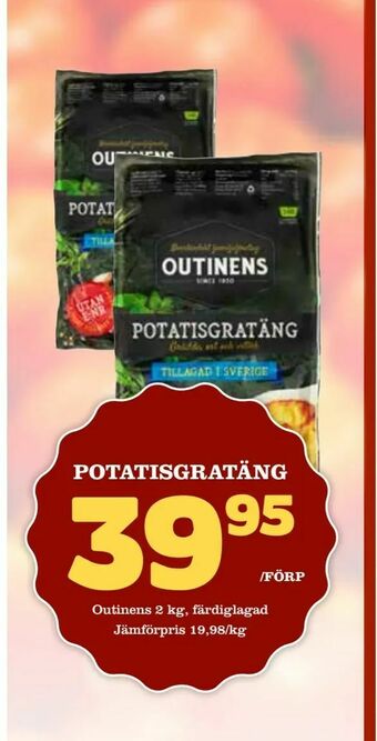 Matdax Potatisgratäng erbjuda