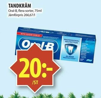 Matvärlden Tensta Tandkräm erbjuda