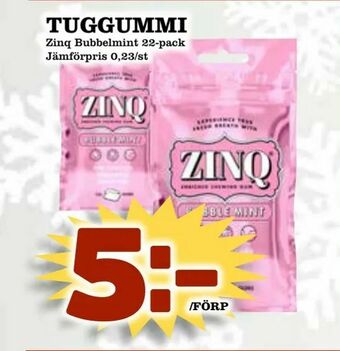 Nya Pulsen Tuggummi erbjuda