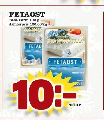 Nya Pulsen Fetaost erbjuda