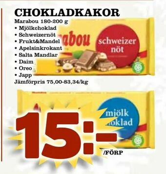 Nya Pulsen Chokladkakor erbjuda
