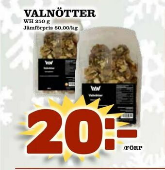 Nya Pulsen Valnötter erbjuda