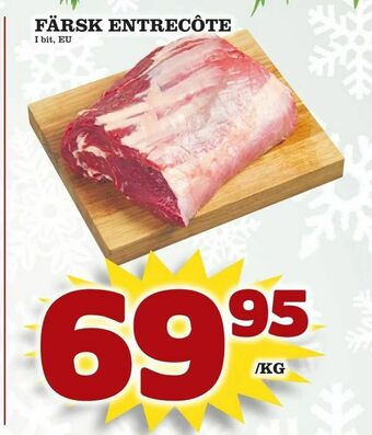 Nya Pulsen Färsk entrecôte erbjuda