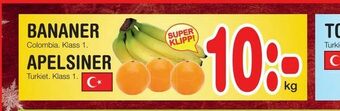 Nya Pulsen Bananer erbjuda