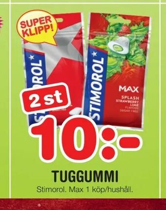 Nya Pulsen Tuggummi erbjuda