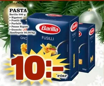 Supergrossen Pasta erbjuda