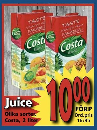 Supergrossen Juice erbjuda