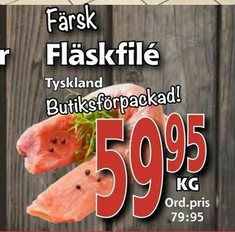 Supergrossen Fläskfilé erbjuda