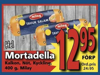Supergrossen Mortadella erbjuda