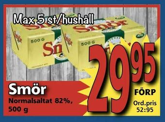 Supergrossen Smör erbjuda