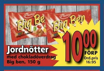 Supergrossen Jordnötter erbjuda