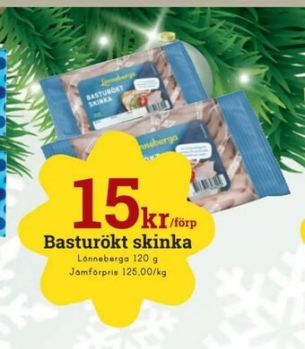 minmatbutik Basturökt skinka erbjuda