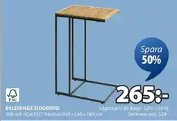 JYSK Beldringe sidobord erbjuda