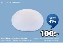 JYSK Havesanger solcellslampa erbjuda