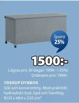 JYSK Yderup Dynbox erbjuda