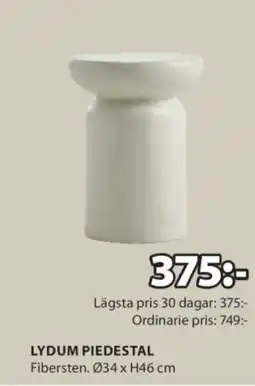 JYSK Lydum piedestal erbjuda