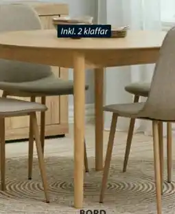 JYSK Marstrand bord erbjuda