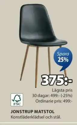 JYSK Jonstrup matstol erbjuda