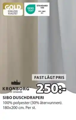JYSK Sibo duschdraperi erbjuda