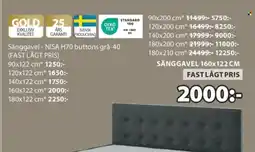 JYSK Sänggavel erbjuda