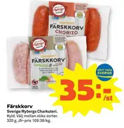 Stora Coop Färskkorv erbjuda