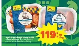 Stora Coop Kycklingfilé/kycklinglårfilé erbjuda