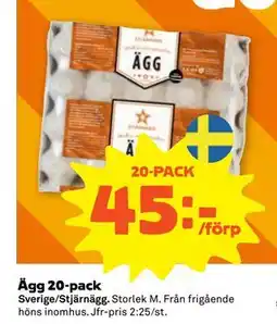 Stora Coop Ägg 20-pack erbjuda