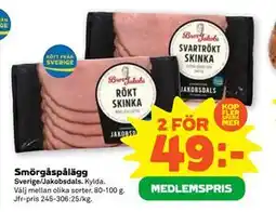 Stora Coop Smörgåspålägg erbjuda