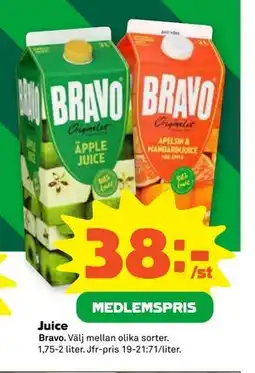 Stora Coop Juice erbjuda
