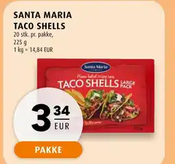 Scandinavian Park SANTA MARIA Taco shells erbjuda