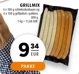 Scandinavian Park Grillmix erbjuda